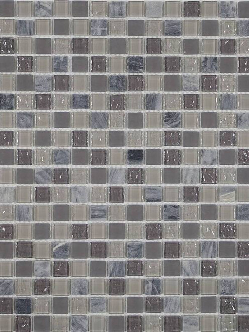 Мозаика стеклянная MosaicStory NATURELLE 30,5х30,5см цвет серый 495x660 Мозаика стеклянная MosaicStory NATURELLE 30,5х30,5см цвет серый 495x660 в Материке