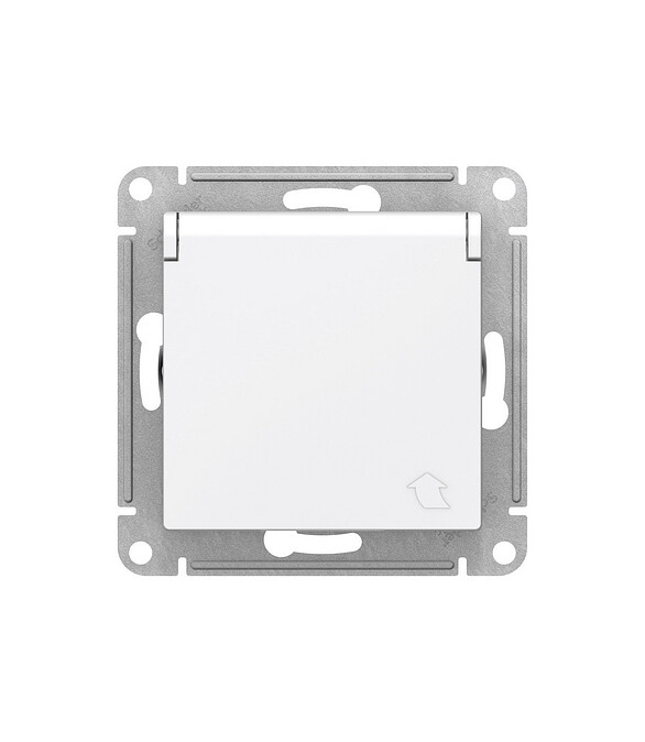 Розетка SE ATLAS Design ATN440146 IP44 белый 586x674 Розетка SE ATLAS Design ATN440146 IP44 белый 586x674 в Материке
