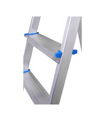 Лестница-стремянка LadderBel алюмин. 2-х сторон. 4-ступ. 438x503 в Материке - Вариант 2