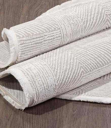 Ковер MODA 1369 Acik Gri 194*290, овал 438x503 в Материке - Вариант 2