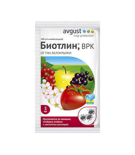 Биотлин AVGUST инсектицид (3мл) 438x503 в Материке