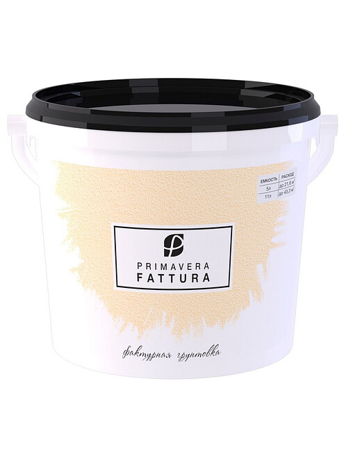 Грунтовка PRIMAVERA Fattura фактурная белая, 6,5кг 495x660 Грунтовка PRIMAVERA Fattura фактурная белая, 6,5кг 495x660 в Материке