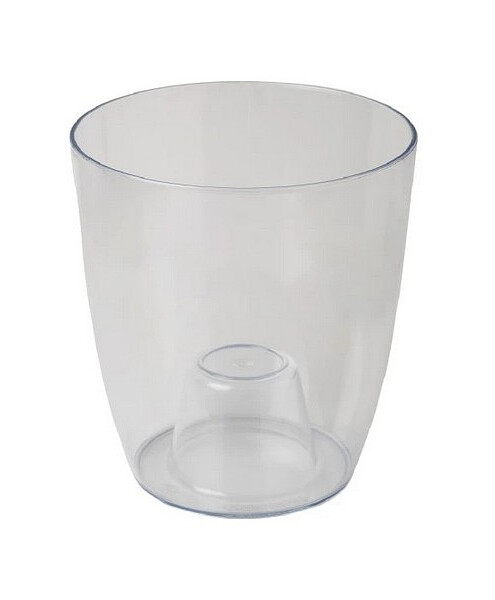 Ваза для орхидей OptimPlast круглая (14,5x16,2см) пластик пр.-серый Т25106 495x660 Ваза для орхидей OptimPlast круглая (14,5x16,2см) пластик пр.-серый Т25106 495x660 в Материке
