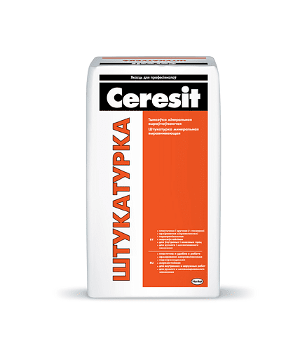 Штукатурка CERESIT цементная, 25кг 438x503 в Материке
