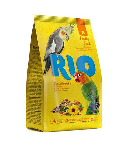 Корм для средних попугаев RIO (1кг) 438x503 в Материке