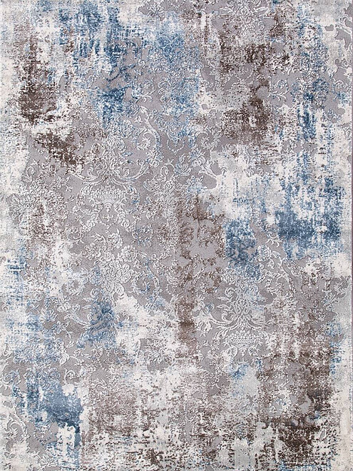 Ковер ARMINA 03853A Blue/Blue 80*150, овал 495x660 Ковер ARMINA 03853A Blue/Blue 80*150, овал 495x660 в Материке