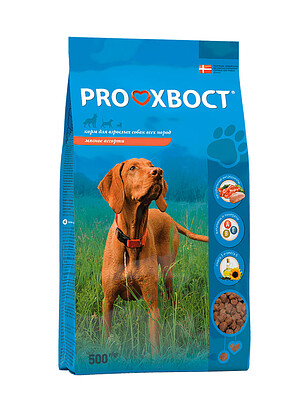 Корм для собак PROхвост Мясное ассорти (0,5кг) 238x286 в Материке