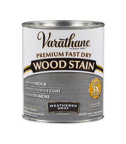 Масло тонирующее Varathane Premium Fast Dry Графит, 0,946л 438x503 в Материке