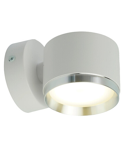 Светильник настенный Feron HL4598 бел. хром 12W/230V/GX53 438x503 в Материке - Вариант 2