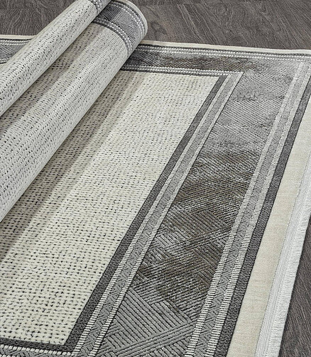 Ковер MARSEL 00070 Cream/Grey 240*340 438x503 в Материке - Вариант 3
