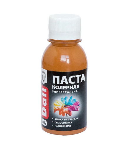 Паста колерная DALI универс. бежевый 0,1кг 438x503 в Материке