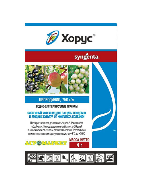 Хорус, фунгицид (4г) Syngenta, ТММ 495x660 Хорус, фунгицид (4г) Syngenta, ТММ 495x660 в Материке