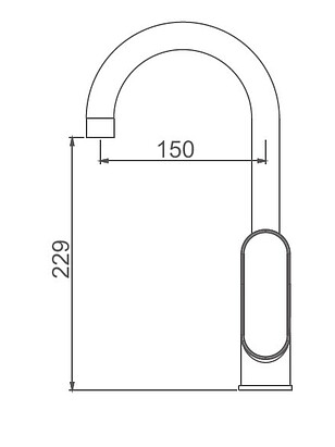 Смеситель K14022 (для кухни) 238x286 в Материке - Вариант 2
