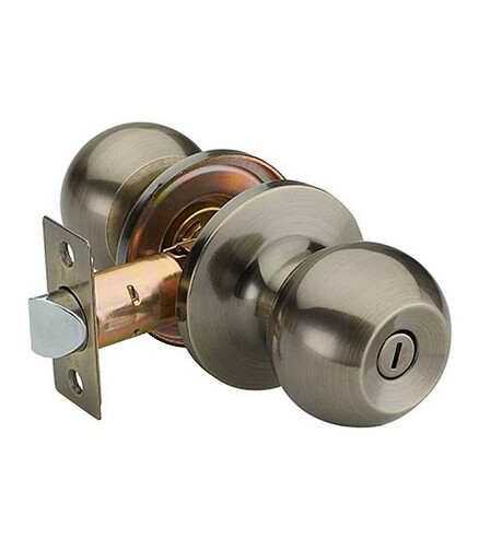 Ручка-защелка (кноб) LOCKIT ЗШ-03 (фиксатор), бронза 438x503 в Материке