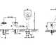 Смеситель SHIFT LM4345C (врезной для ванны, на 3-и отверстия)