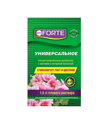 Удобрение BONA FORTE ЗДОРОВЬЕ универсальное (10мл) 438x503 в Материке