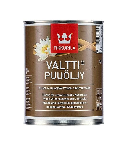 Масло Tikkurila VALTTI для дерева, 0,9л 438x503 в Материке