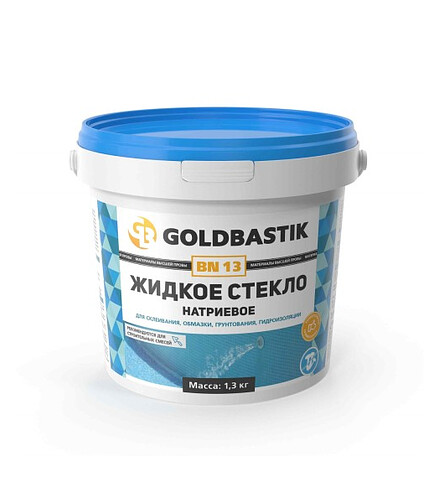 Стекло жидкое GOLDBASTIK, 1,3кг 438x503 в Материке