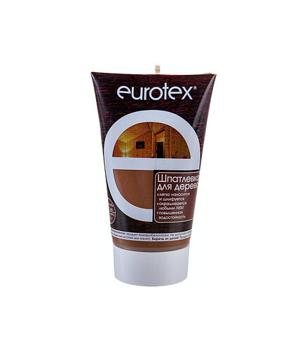 Шпатлевка Eurotex орех, 0,225кг 438x503 в Материке