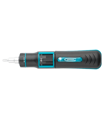 Отвертка реверсивная с битами GROSS 11601 11пр. 438x503 в Материке