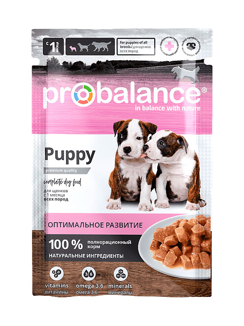 Корм для щенков ProBalance Puppy Immuno (85г) 495x660 Корм для щенков ProBalance Puppy Immuno (85г) 495x660 в Материке