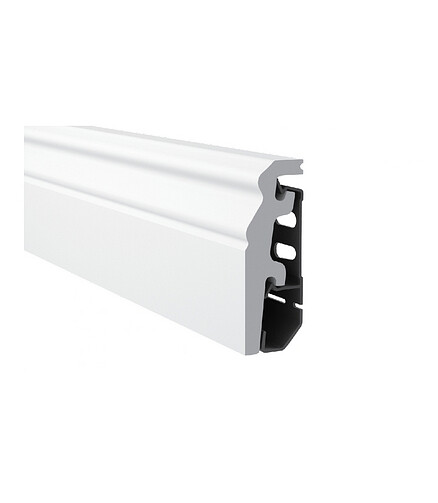 White*Design_P0620_VEGA плинтус БЕЛЫЙ-2.4м 438x503 в Материке