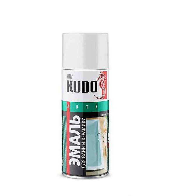 Эмаль аэроз. KUDO белая для ванн, 520мл 586x674 Эмаль аэроз. KUDO белая для ванн, 520мл 586x674 в Материке