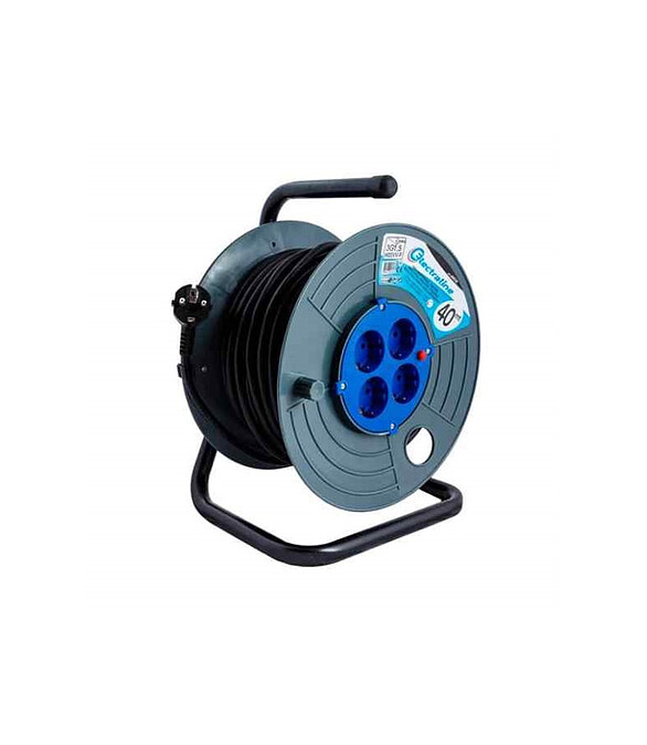 Удлинитель на катушке ELECTRALINE 49034 4роз. 40м 3х1,5 586x674 Удлинитель на катушке ELECTRALINE 49034 4роз. 40м 3х1,5 586x674 в Материке