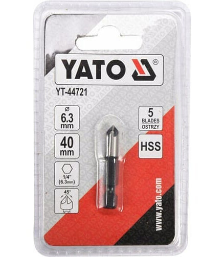 Зенкер YATO YT-44721 6,3мм 438x503 в Материке - Вариант 2