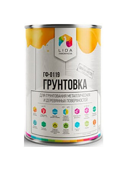 Грунтовка Lida ГФ-0119 красно-коричневая, 2,2кг 495x660 Грунтовка Lida ГФ-0119 красно-коричневая, 2,2кг 495x660 в Материке