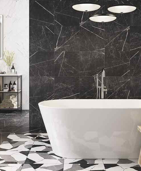 Керамогранит Cersanit ORIENTAL 42х42 см 1,587 м2 цвет черный 495x660 Керамогранит Cersanit ORIENTAL 42х42 см 1,587 м2 цвет черный 495x660 в Материке