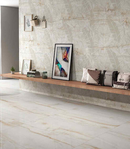 Керамогранит Colortile RIVANTA 60х120 см 1,44 м2 цвет beige 438x503 в Материке