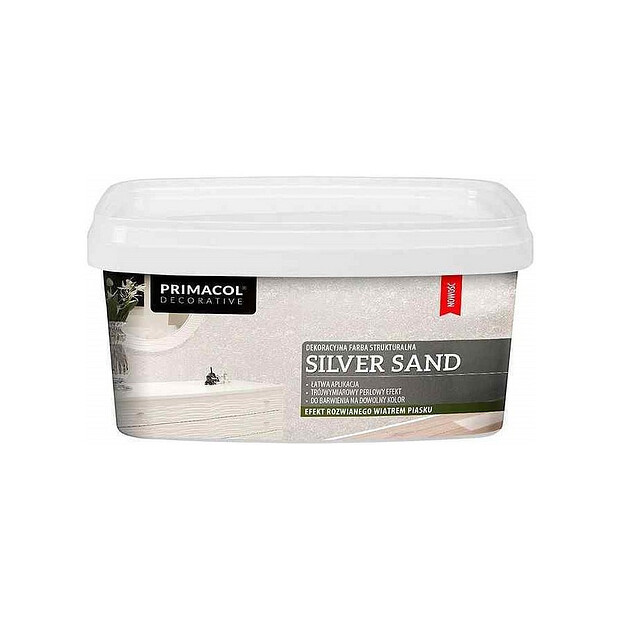 Краска декоративная PRIMACOL Silver Sand 3л