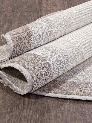Ковер MODA 1435 Acik Gri 194*290, овал 238x286 в Материке - Вариант 2