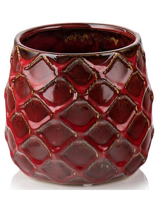 Горшок VINTAGE (15х15см) керамика красный арт.01.009.15 238x286 в Материке