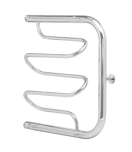 Полотенцесушитель TWIST 32 ПМ.3.60х60 (1") 438x503 в Материке - Вариант 2