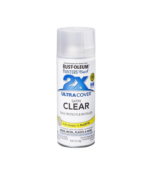 Лак RUST-OLEUM PAINTERS TOUCH 2X аэроз. защитный полумат., 340г 586x674 в Материке