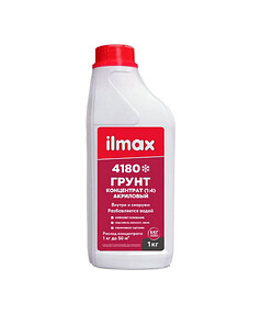 Грунт ILMAX 4180 концентрат (1:4) укрепляющий 1л