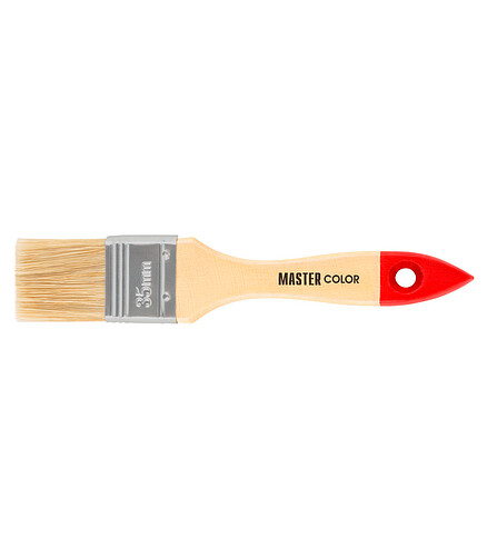Кисть флейцевая MASTER COLOR 0012 35мм 438x503 в Материке