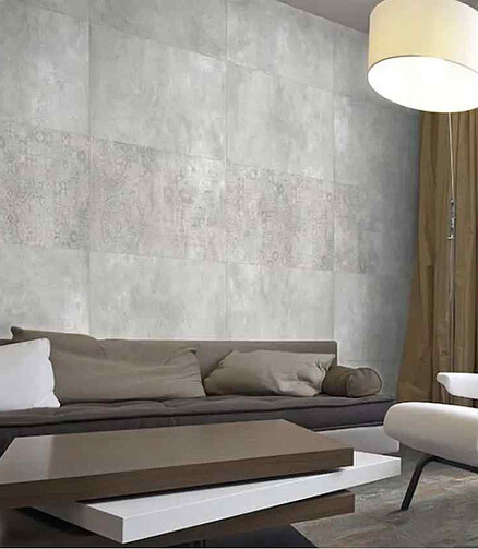 Керамогранит Estima TRAFFIC TF01 60х60 см 1,44 м2 цвет серый 438x503 в Материке