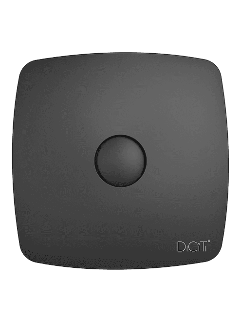 Вентилятор DICITI Rio 4C Matt black d100 с обр.клапаном 495x660 Вентилятор DICITI Rio 4C Matt black d100 с обр.клапаном 495x660 в Материке