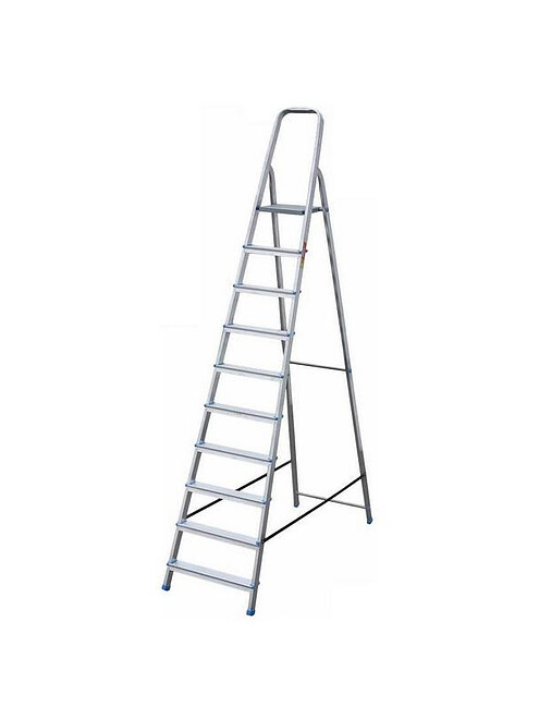 Лестница-стремянка LadderBel алюмин. 10-ступ. 495x660 Лестница-стремянка LadderBel алюмин. 10-ступ. 495x660 в Материке