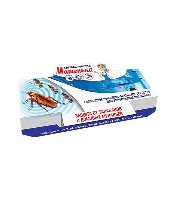 Ловушка клеевая от тараканов и муравьев Машенька (25г) 586x674 Ловушка клеевая от тараканов и муравьев Машенька (25г) 586x674 в Материке