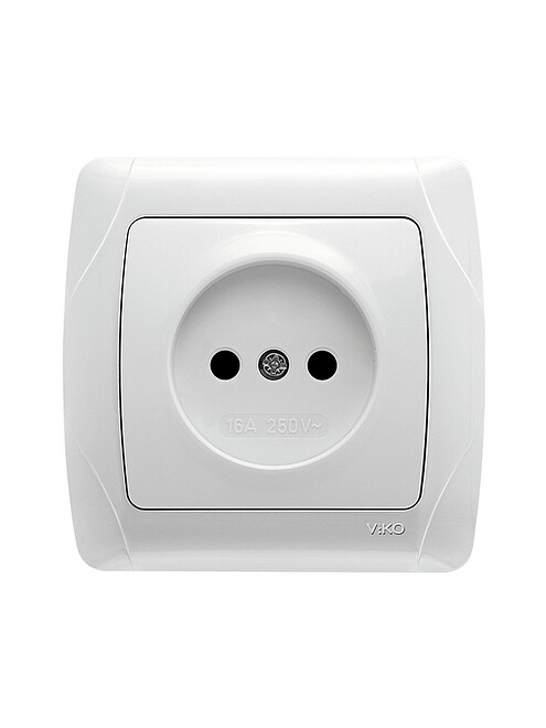Розетка Viko CARMEN 90561007 1мест. белый 495x660 Розетка Viko CARMEN 90561007 1мест. белый 495x660 в Материке