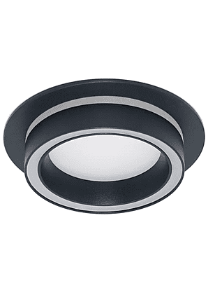 Светильник встраив. TRUENERGY Nova 21247 круг с матовым кольцом черн. GX53/IP20 238x286 в Материке