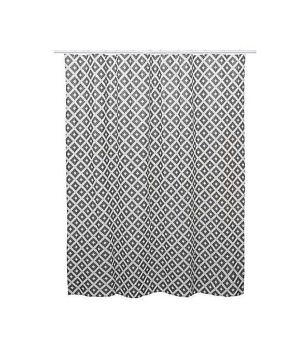 Штора для ванной комнаты PEVA BASIC KIRA MULTI 08090, 180x200см с кольцами 438x503 в Материке