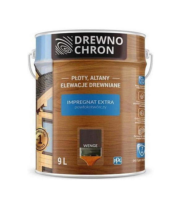 Пропитка DREWNOCHRON IMPREGNAT EXTRA венге, 9л 586x674 в Материке