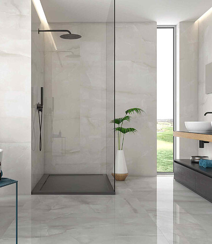 Керамогранит Geotiles SOMA 60х120 см 1,44 м2 цвет blanco 438x503 в Материке