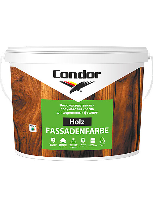 Краска Condor акриловая Holz Fassadenfarbe, 1кг 495x660 Краска Condor акриловая Holz Fassadenfarbe, 1кг 495x660 в Материке