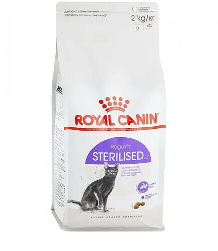 Корм для кошек Royal Canin Sterilized (1,2кг) 438x503 в Материке